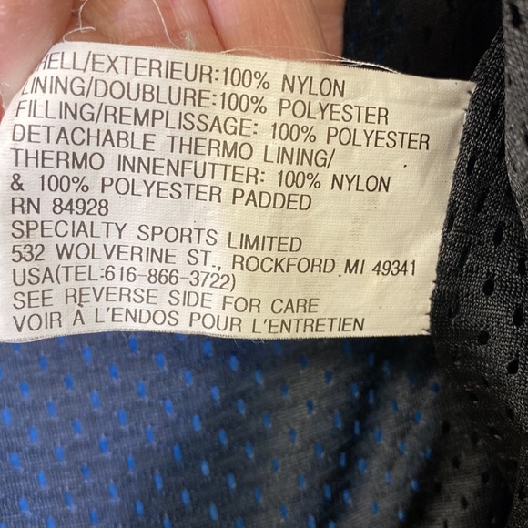 TEKNIC Motorcycle Jacket Size 48 58 - Picture 11 of 14